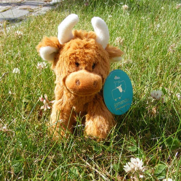 Scottish Highland Cow Super Soft Stuffed Animal - Mini Brown - 5