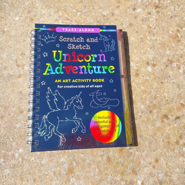 Scratch & Sketch Unicorn Adventure: An Art Activity Book for Creative Kids of All Ages [With Pens/Pencils] [Book]